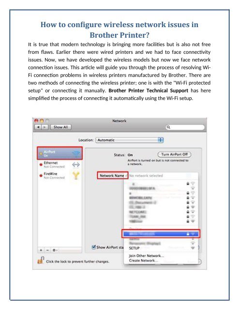 Curated visual reference: Picture Idea: How To Configure Wireless Network Issues In Brother Printer