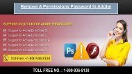 Remove a Permissions Password in Adobe, Dial 1-800-936-8130