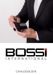 Bossi International Leather Wallets Catalogue 2018