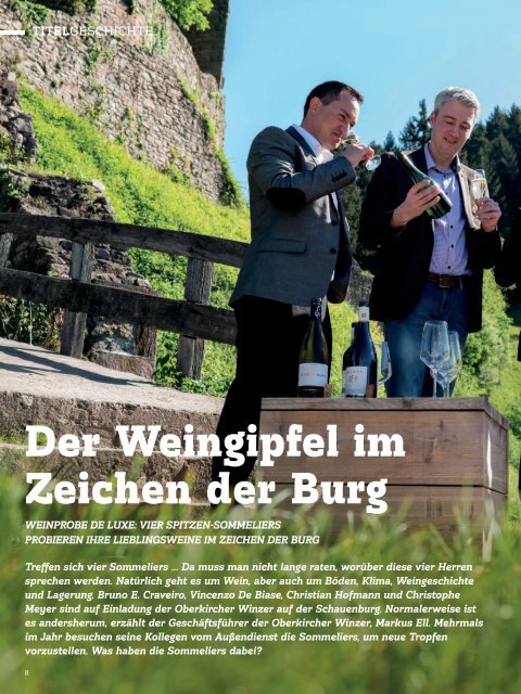 VERITAS - Das Genussmagazin / Ausgabe - 24-2018 