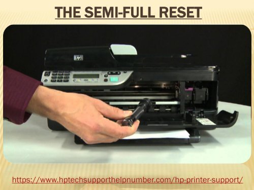 Reset an HP 2660D Printer