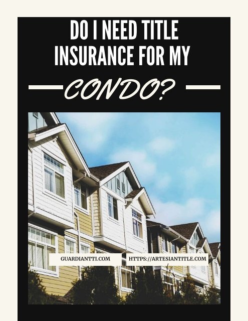 Do I need Title Insurance for my