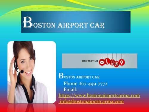 Boston Logan Cab Services