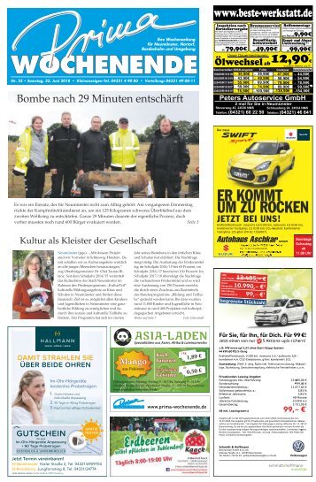 Prima Wochenende 25 2018