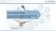 Lidocaine Patches Market Size, Share, Analysis, Growth, Trends and Forecast 2026