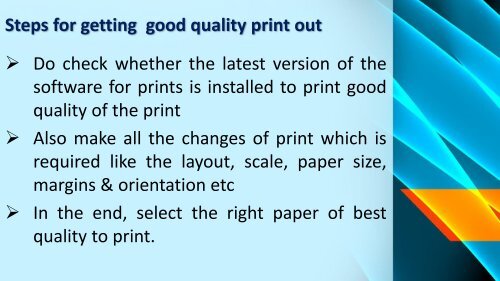 What is the Solution for bad quality print via Lexmark Printer