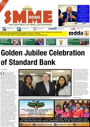SMME NEWS - JUNE 2018 ISSUE