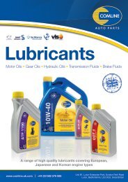 Comline - Lubricants Overview Booklet