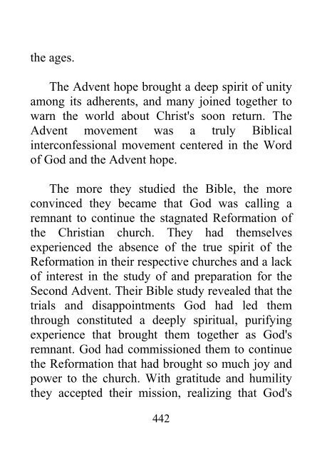 Fundamental Beliefs of Seventh-day Adventists