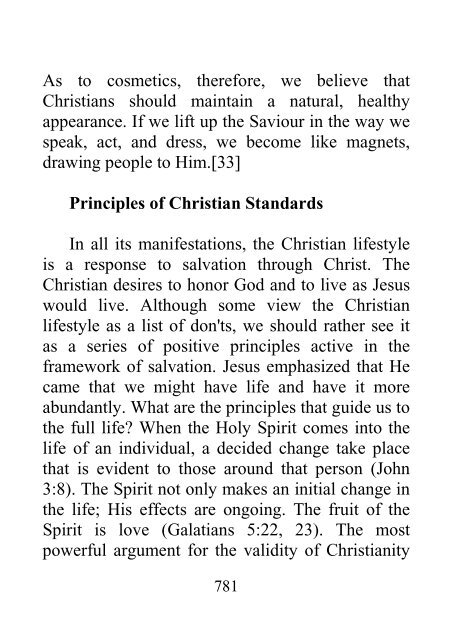 Fundamental Beliefs of Seventh-day Adventists