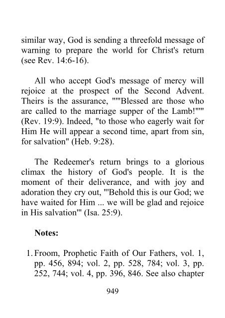 Fundamental Beliefs of Seventh-day Adventists