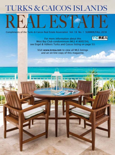Turks & Caicos Islands Real Estate Summer/Fall 2018