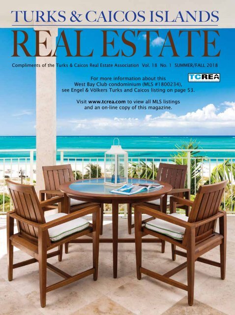 Turks & Caicos Islands Real Estate Summer/Fall 2018