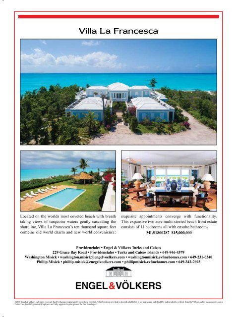 Turks & Caicos Islands Real Estate Summer/Fall 2018