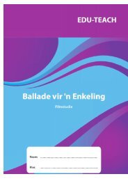 Ballade vir 'n Enkeling 9780994666895