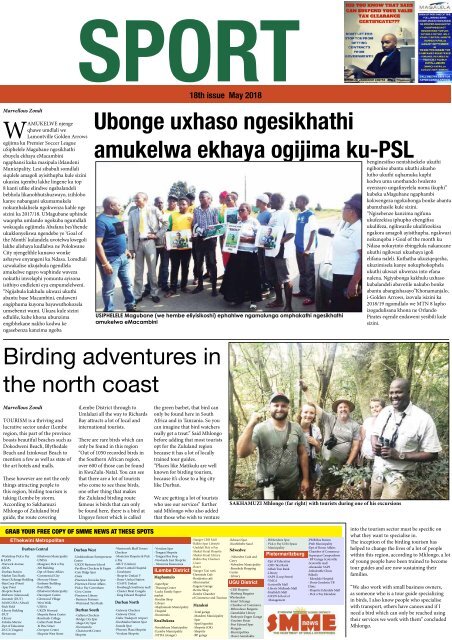 SMME NEWS - MAY 2018 ISSUE