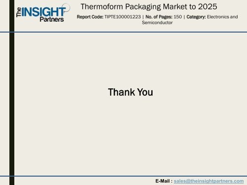 Global Market Study On Thermoform Packaging Market : Label & Packaging To Remain Dominant Application Segment Through 2025