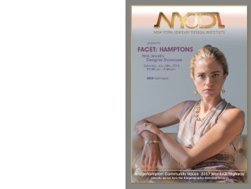 FACET: HAMPTONS Fine Jewelry Designer Showcase