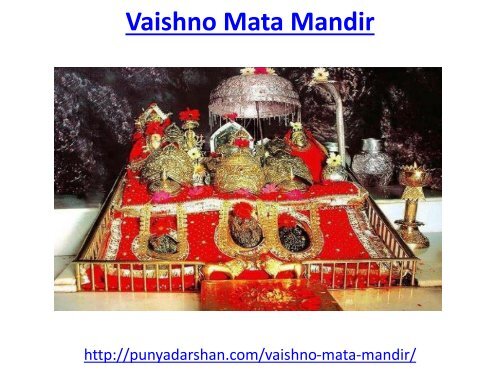 Vaishno Mata Mandir