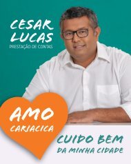 Prestação de Contas César Lucas 2018