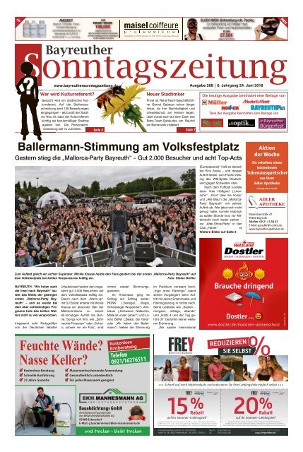 2018-06-24 Bayreuther Sonntagszeitung