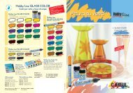 Hobby Line GLASS COLOR Colori per vetro a base d ... - C. Kreul