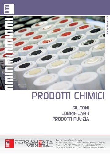 PRODOTTI CHIMICI - Ferramenta Veneta Spa