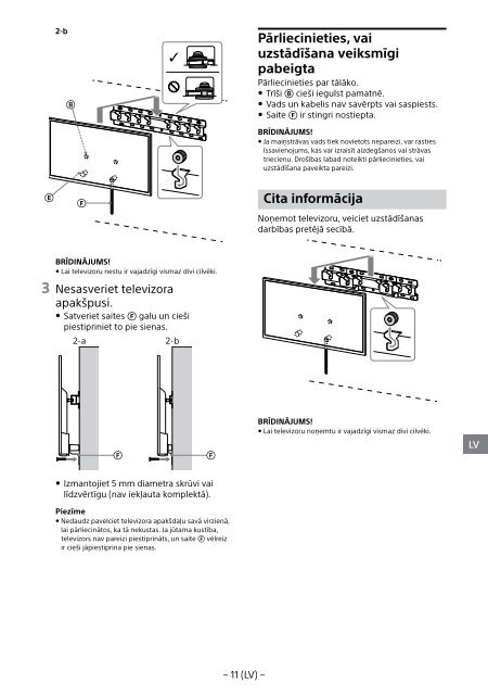 Sony KDL-32WD751 - KDL-32WD751 Mode d'emploi Estonien