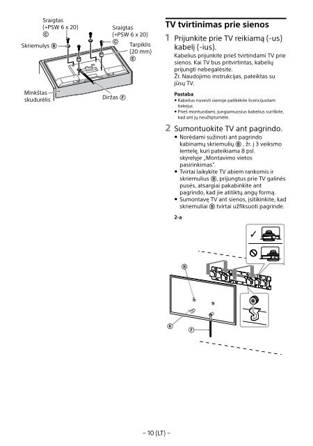 Sony KDL-32WD751 - KDL-32WD751 Mode d'emploi Italien