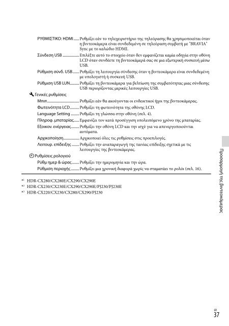 Sony HDR-PJ220E - HDR-PJ220E Consignes d&rsquo;utilisation Hongrois