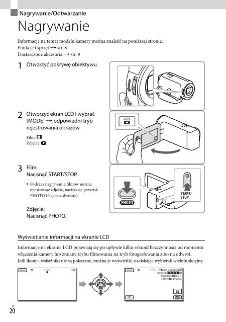 Sony HDR-PJ220E - HDR-PJ220E Consignes d&rsquo;utilisation Hongrois