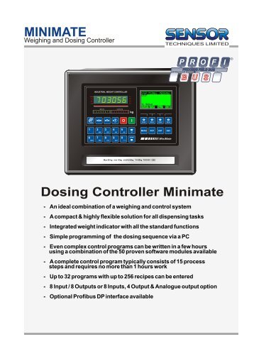 Dosing Controller Minimate - LOAD CELLS .com