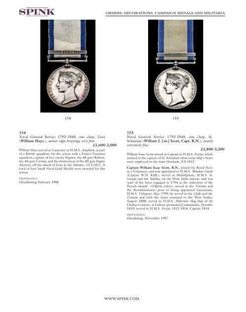 orders, decorations, campaign medals and militaria - Spink