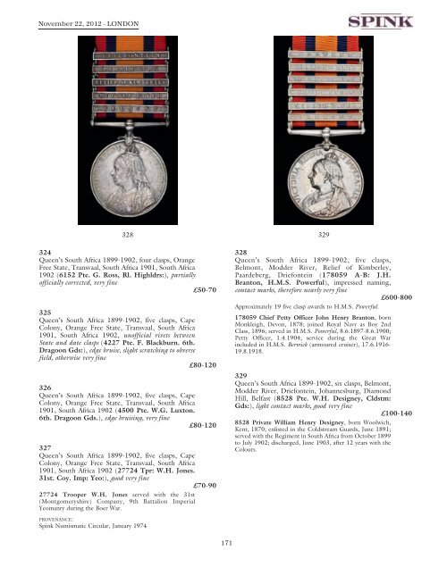 orders, decorations, campaign medals and militaria - Spink