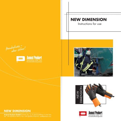 new dimension - August Penkert GmbH