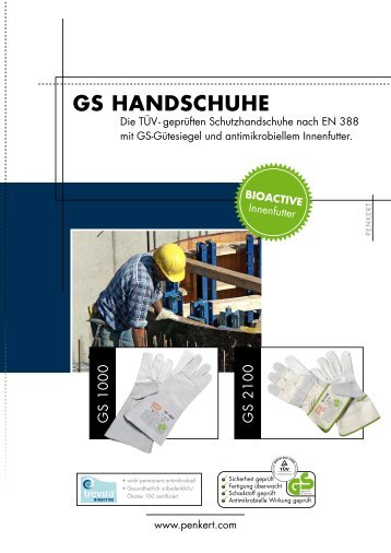 GS HandScHuHe - August Penkert GmbH