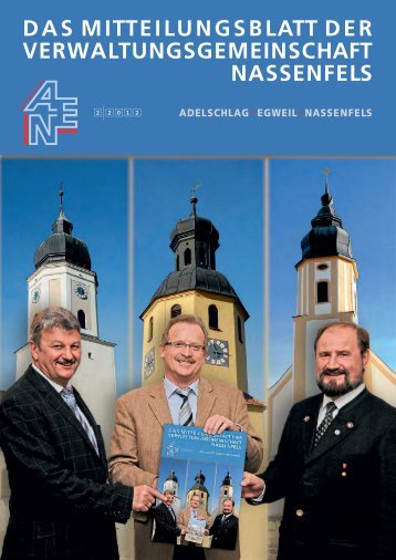 das mitteilungsblatt der verwaltungsgemeinschaft ... - VG Nassenfels
