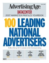 lna 2007 profiles Y rev1.qxp - Advertising Age