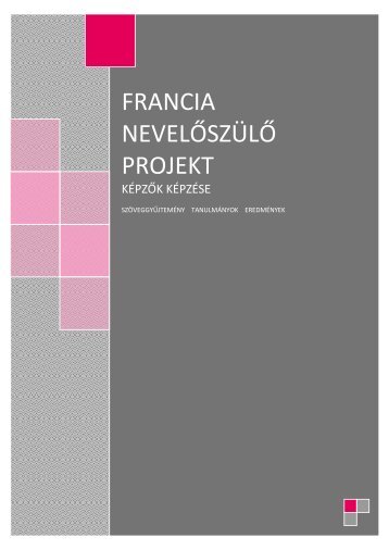 Franciak nevelőszülő projekt - PTE FEEK - Pécsi Tudományegyetem