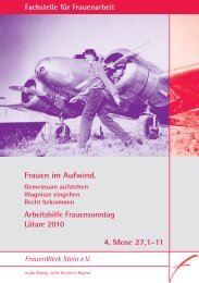 Arbeitshilfe -2010neu.indd - Fachstelle für Frauenarbeit