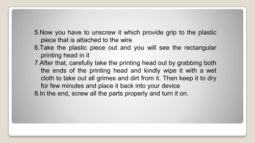 What are the Steps for cleaning Lexmark printer nozzles?