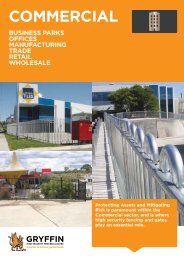 High Security Gates for Airports, Playground fencing and More - Gryffin Pty Ltd