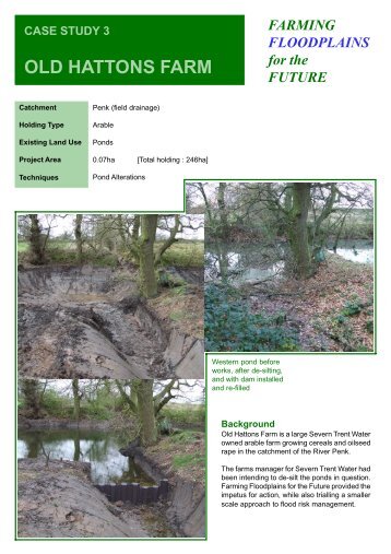 Case Study - Old Hattons - Staffordshire Wildlife Trust