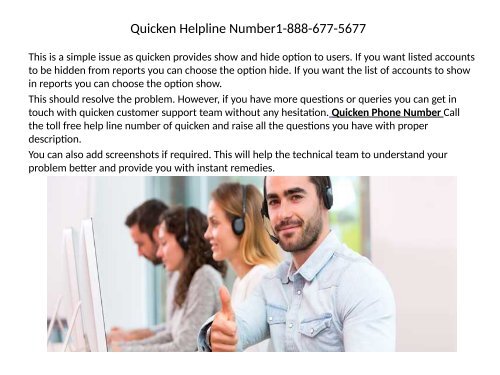 Help on Quicken update & upgrade1844-748-2888