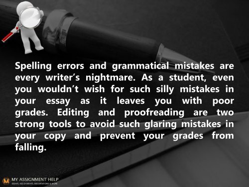 Editing and Proofreading Tips