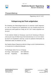 Vollsperrung bei Penk aufgehoben - Staatliches Bauamt ...