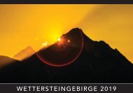 Foto Kalender Wetterstein 2019