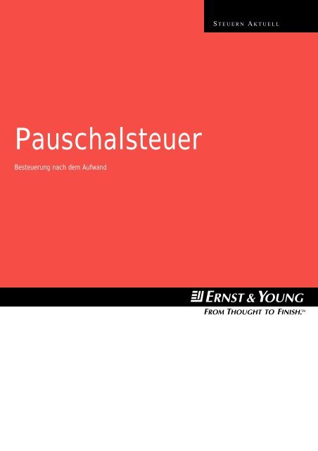 Pauschalsteuer - Home - Ernst & Young - Schweiz