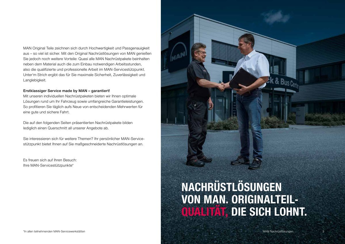 MAN ORIGINAL ZUBEHÖR UND NACHRÜSTLÖSUNGEN | Truckcenter Senftenberg GmbH &  Co.KG