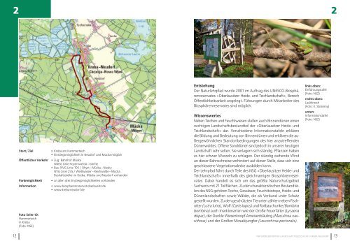 Lehrpfade im Landkreis Görlitz - Naturschutzzentrum "Zittauer ...